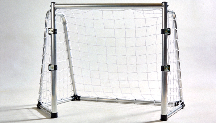 便携式可组装足球门，带有网兜，适用于训练和小型比赛