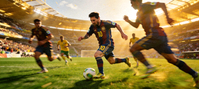 梅西精彩进球集锦，连过五人破门